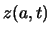 $z(a,t)$