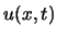 $u(x,t)$